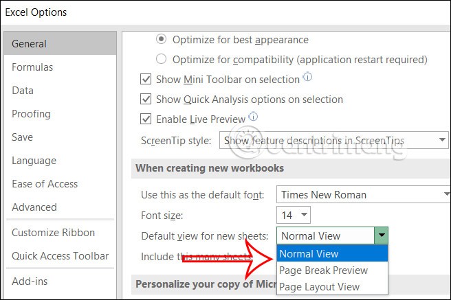 Default settings in Excel that should be changed
