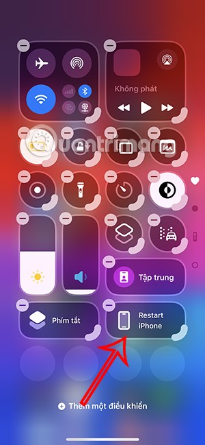如何在控制中心建立「重啟 iPhone」捷徑