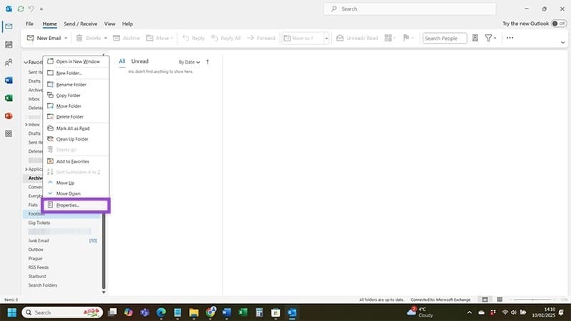 Как исправить ошибку отсутствия автоархивации в Outlook
