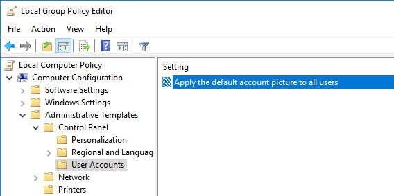 如何在 Windows 中變更預設使用者帳戶頭像