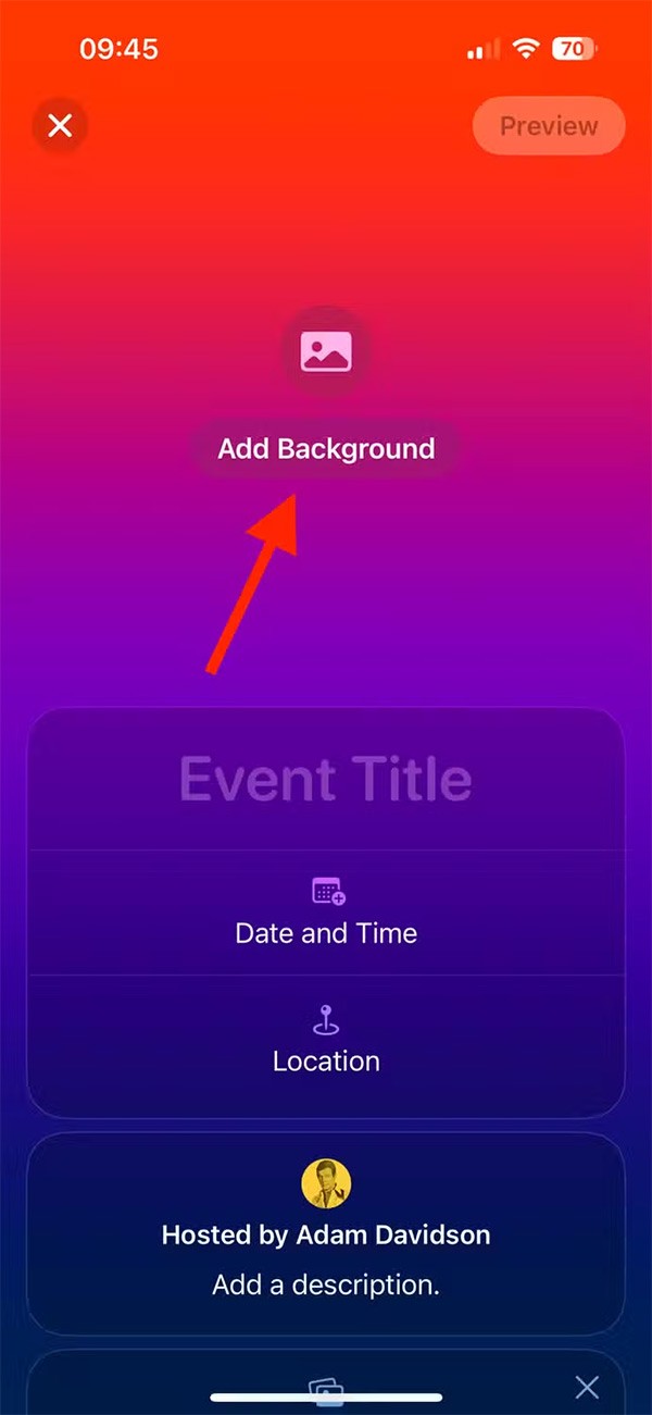 如何使用 Apple Invites 建立活動