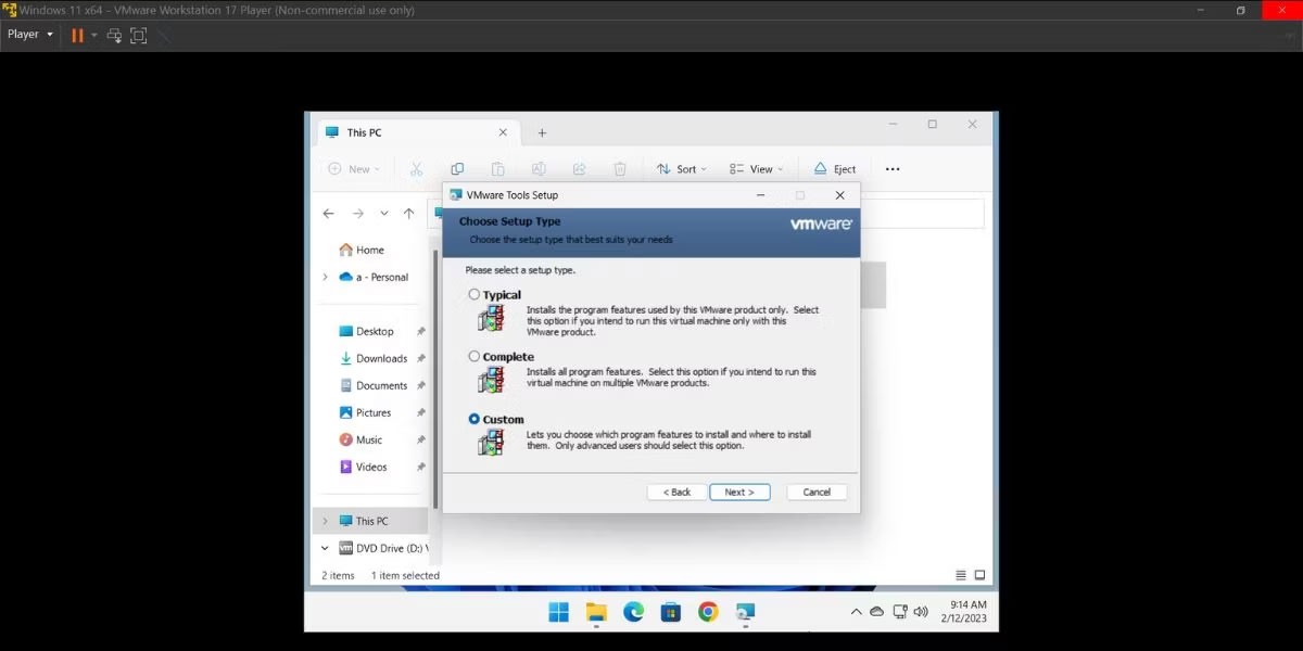在虛擬機器上安裝 Windows 11 的說明，在 VMware 上安裝 Windows 11