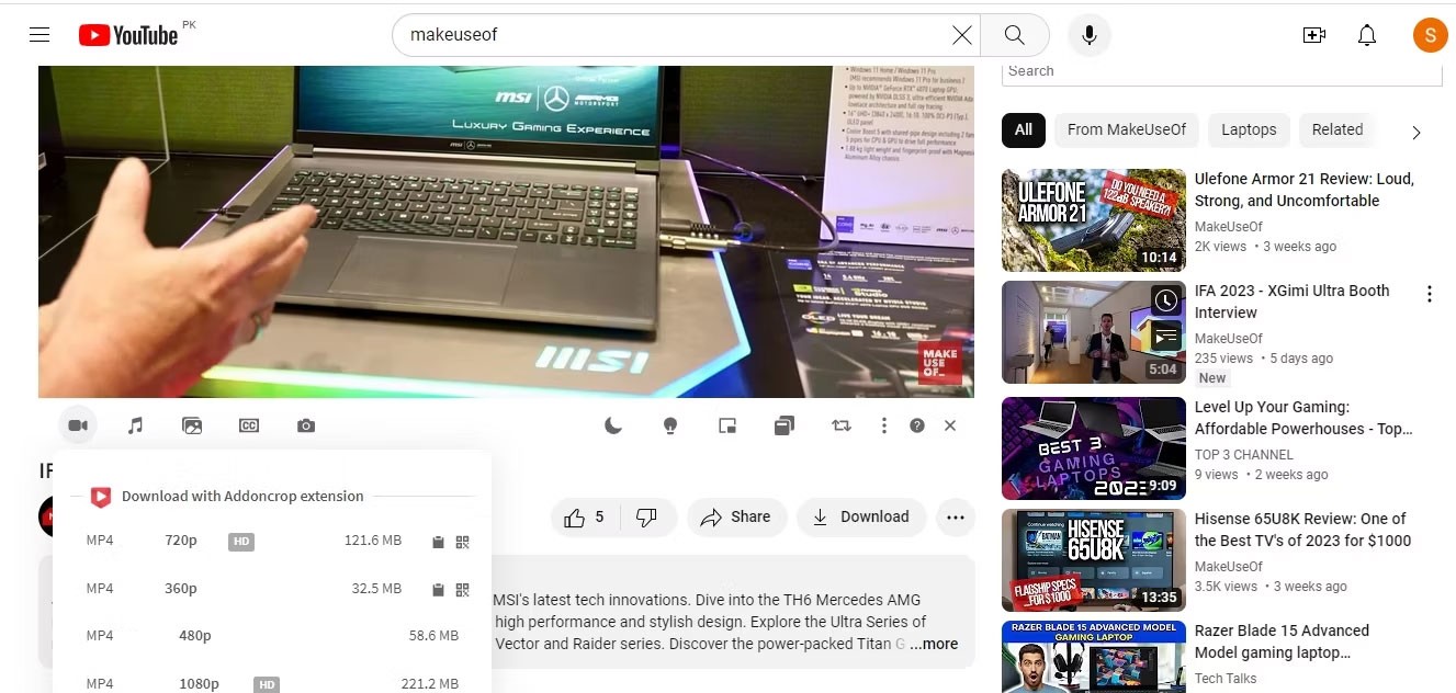 如何簡單快速地下載Youtube視頻