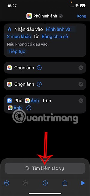 كيفية تداخل الصور باستخدام اختصارات iPhone
