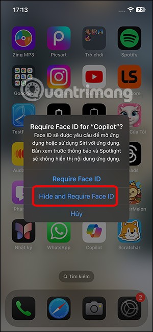Comment masquer des applications sur iOS 18 avec Face ID