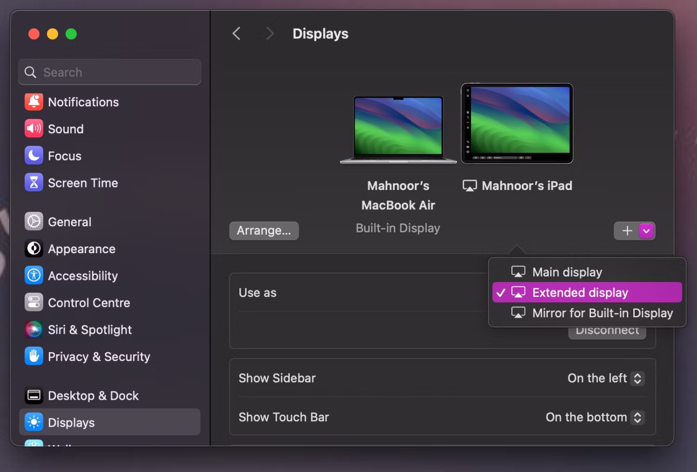 Cómo convertir tu iPad en una pantalla extra para tu Mac