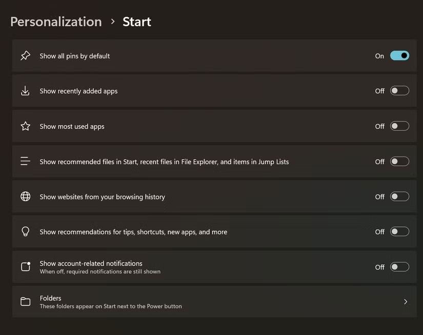 O Windows 11 fará uma mudança muito necessária no menu Iniciar