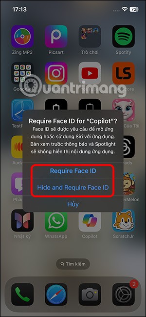 Comment masquer des applications sur iOS 18 avec Face ID