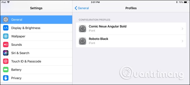 Instrukcje dotyczące instalacji czcionek na iPhone, iPad