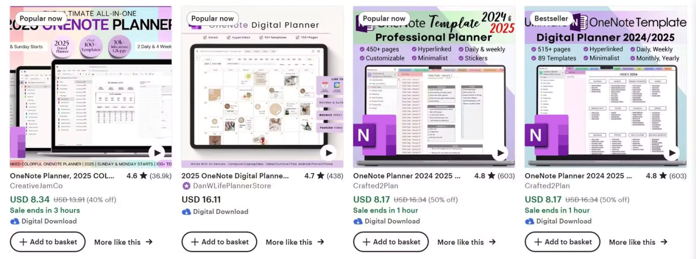 أفضل 5 مواقع لتنزيل قوالب OneNote المجانية