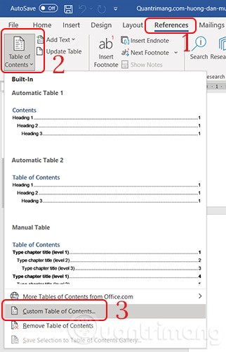 Cómo crear una tabla de contenido en Word automáticamente en Word 2019/2016/2010/2007