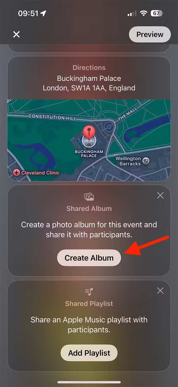 如何使用 Apple Invites 建立活動