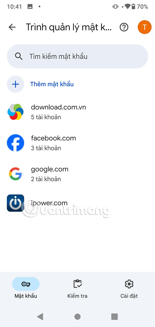 Советы по обмену паролями, сохраненными в мобильном браузере Google Chrome