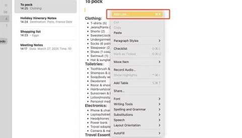 9 conseils rapides pour gérer les notes Apple sur Mac