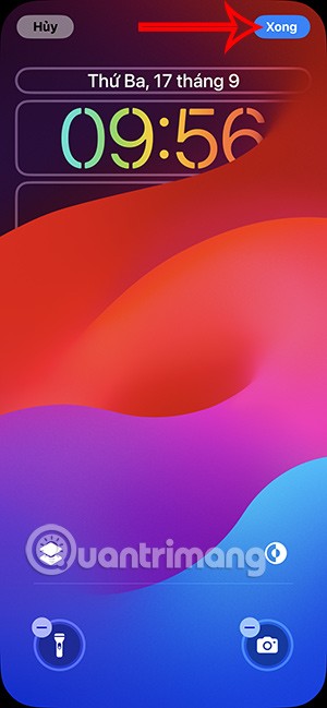 Como alterar a cor do arco-íris do relógio da tela de bloqueio do iPhone