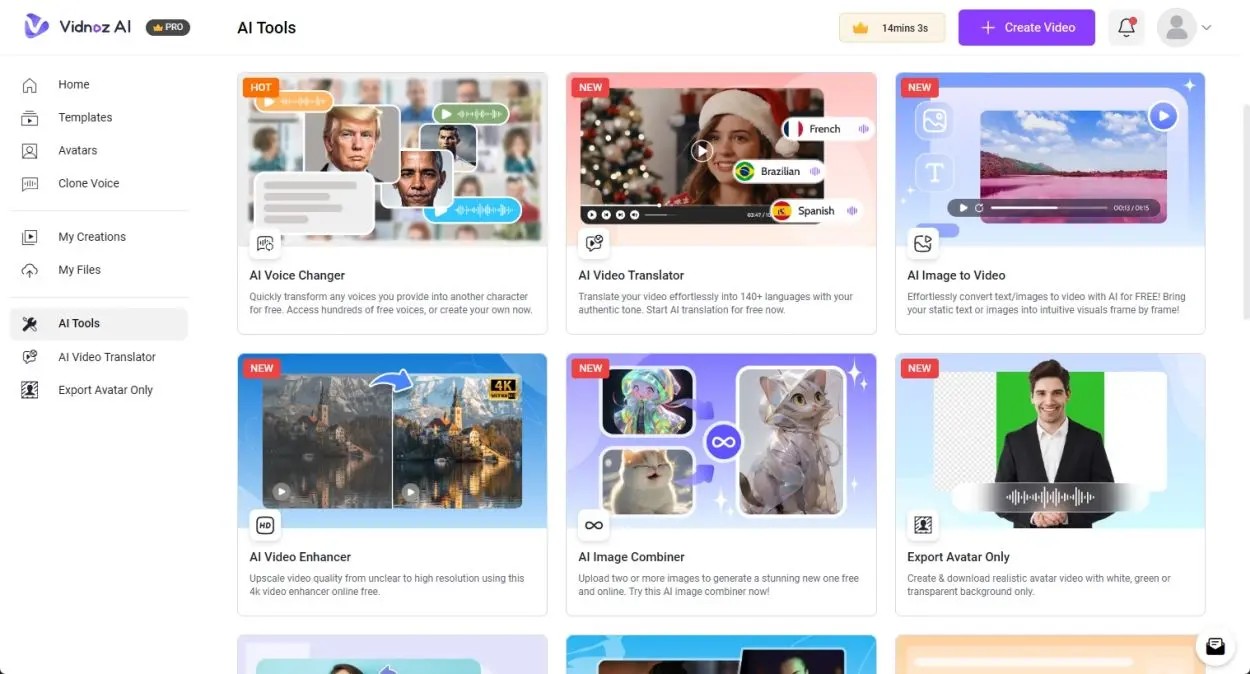 Erfahren Sie mehr über Vidnoz AI: Erstellen Sie in wenigen Minuten beeindruckende KI-Videos