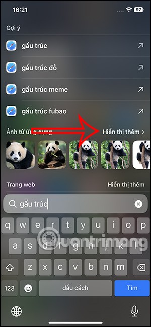 كيفية إيقاف عرض الصور في بحث Spotlight على iPhone
