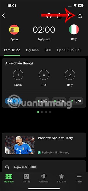 Comment suivre les scores de l'Euro 2024 directement sur l'écran de verrouillage de votre iPhone
