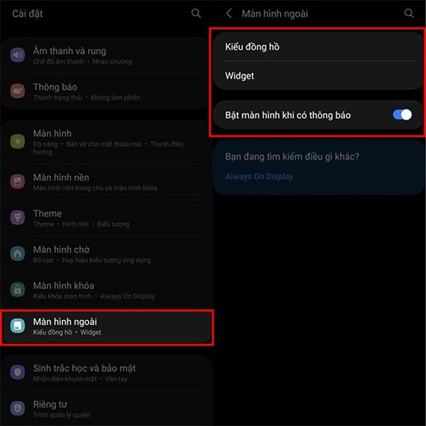 Hoe pas je het buitenste scherm van de Galaxy Z Flip3 aan?