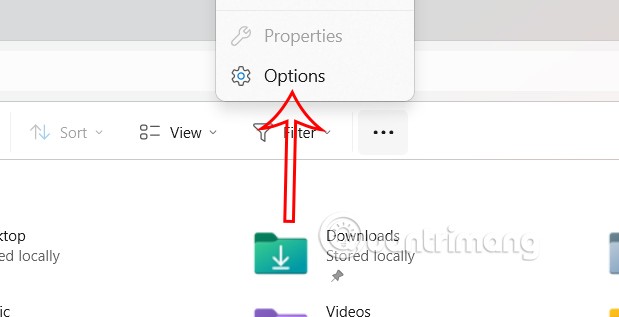 Instrucciones para desanclar carpetas predeterminadas de Windows 11