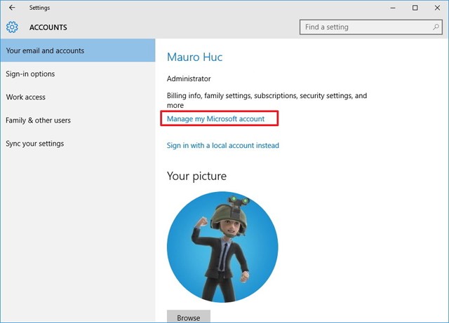 تعليمات لتغيير اسم تسجيل الدخول على Windows 10