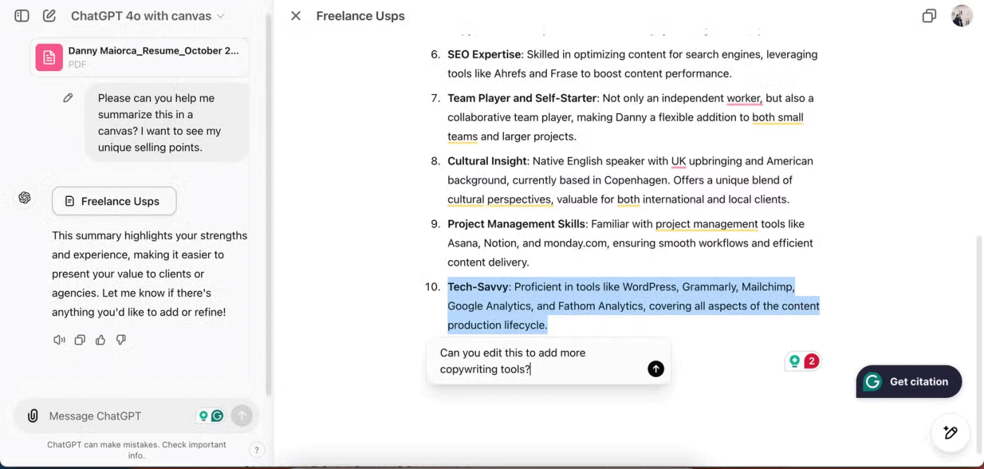 4 Ways to Use ChatGPT's Canvas Mode
