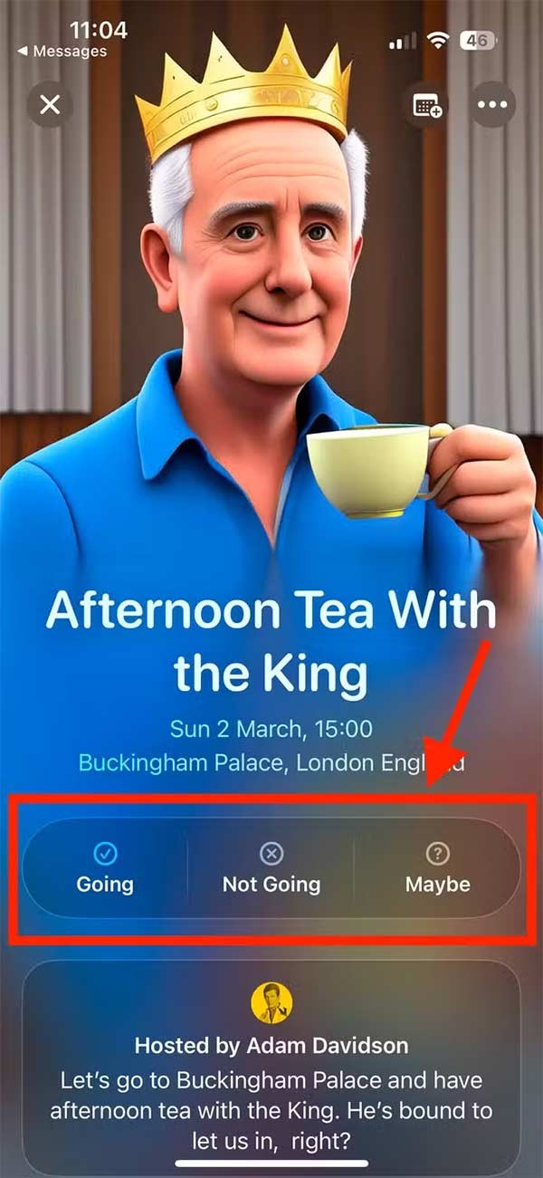 如何使用 Apple Invites 建立活動