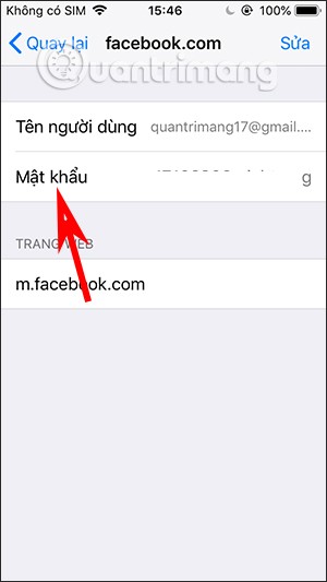 Como visualizar a senha do Facebook no telefone ou computador