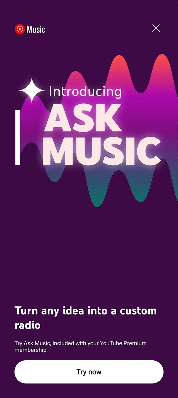 Как создать радио с искусственным интеллектом на YouTube Music