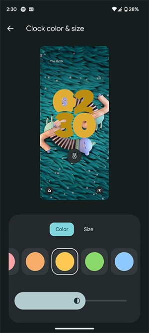 Ghid de personalizare a ecranului de blocare Android 14