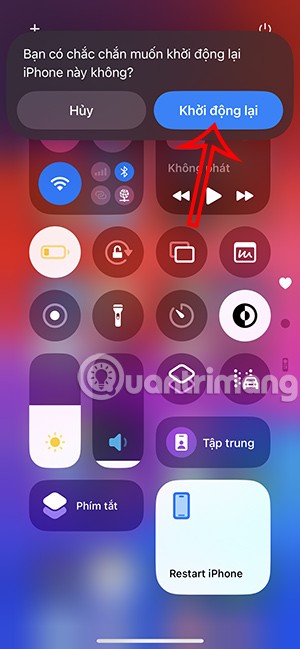 如何在控制中心建立「重啟 iPhone」捷徑