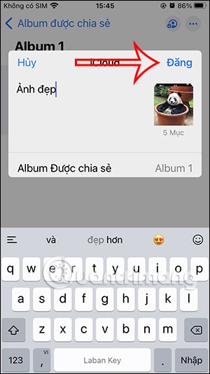 كيفية مشاركة ألبومات الصور على iPhone