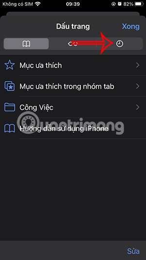 Como reabrir abas fechadas recentemente no Safari no iPhone
