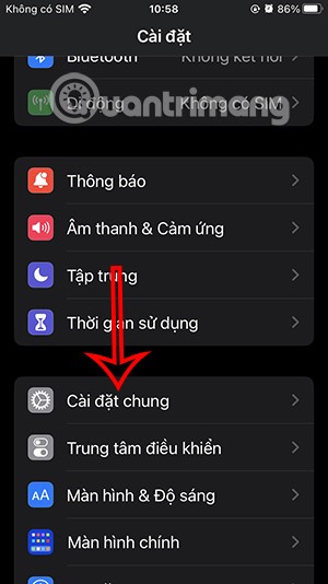 تعليمات استخدام القاموس الإنجليزي الفيتنامي على iPhone