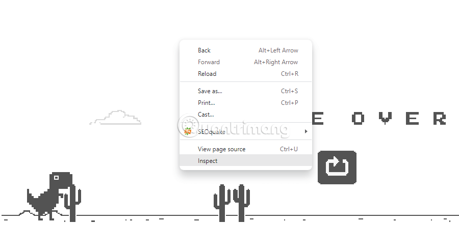 Hackea el juego de dinosaurios de Google Chrome para hacer que tu T-Rex sea inmortal y alcance la máxima velocidad.