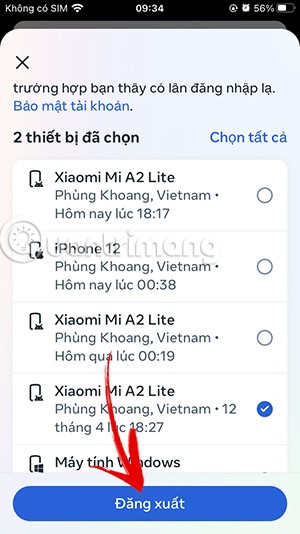 Arahan untuk log keluar dari Facebook dari jauh apabila akaun anda digodam