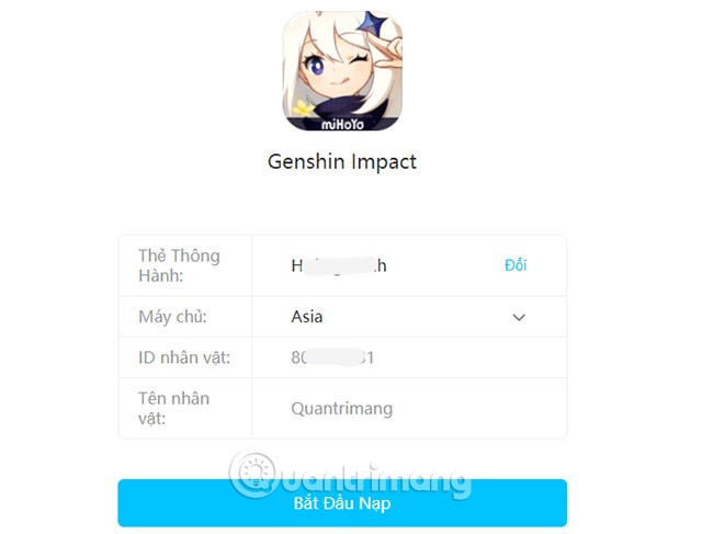 Cómo recargar Genshin Impact, recargar Genshin Impact Cómo recargar Genshin Impact, recargar Genshin Impact