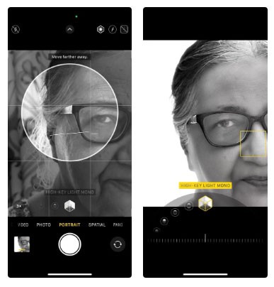 Comment utiliser les modes portrait de l'iPhone