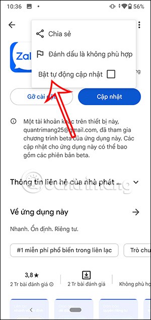Como desativar atualizações automáticas de aplicativos no Android
