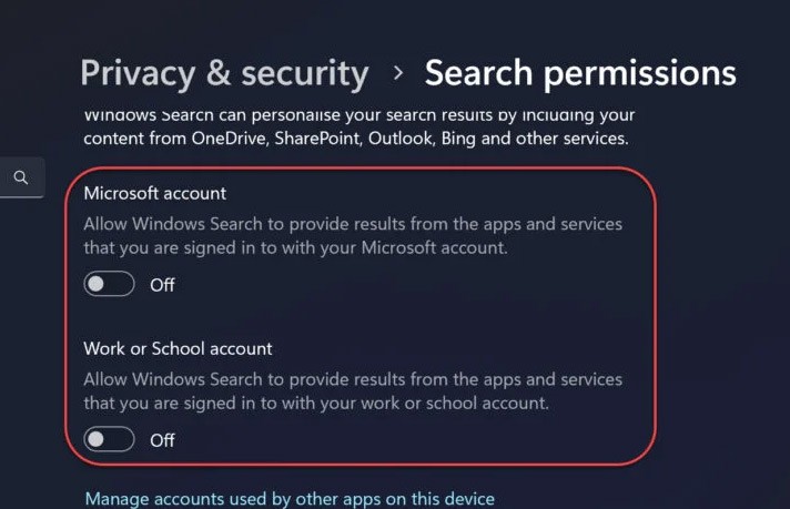 Инструкции по отключению веб-поиска в меню «Пуск» Windows 11 Инструкции по отключению веб-поиска в меню «Пуск» Windows 11