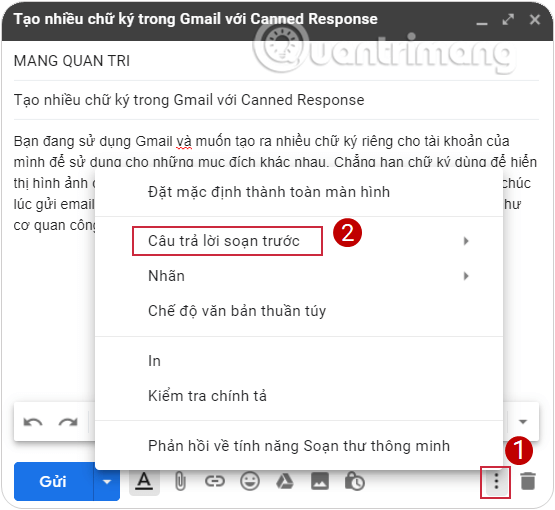 كيفية إنشاء توقيعات متعددة في Gmail