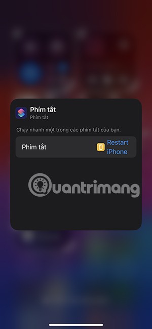 如何在控制中心建立「重啟 iPhone」捷徑