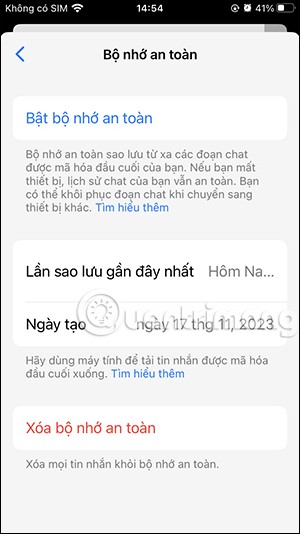How to turn off end-to-end encryption on Messenger phone, PC