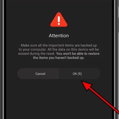 Arahan untuk menetapkan semula telefon Android untuk memulihkan tetapan kilang