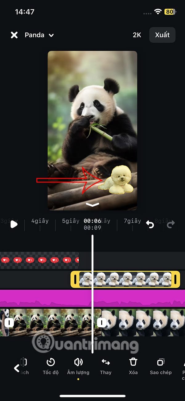 Instrucciones para usar la aplicación Edits para crear videos de Instagram