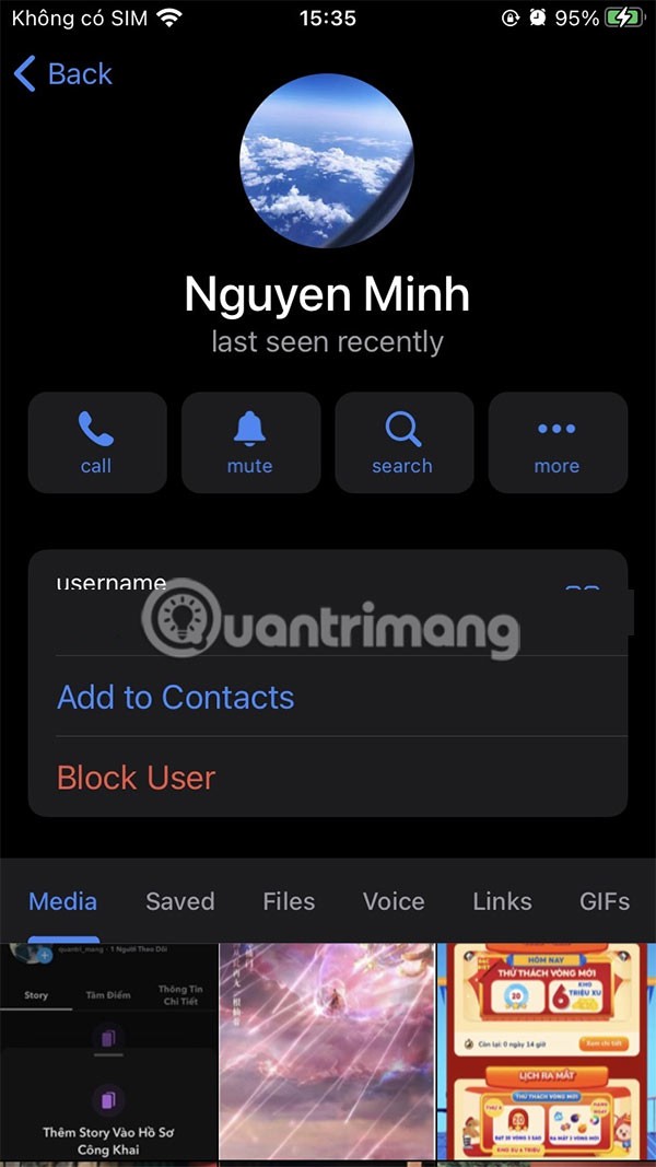 كيفية تعيين صورة شخصية عامة لحساب Telegram