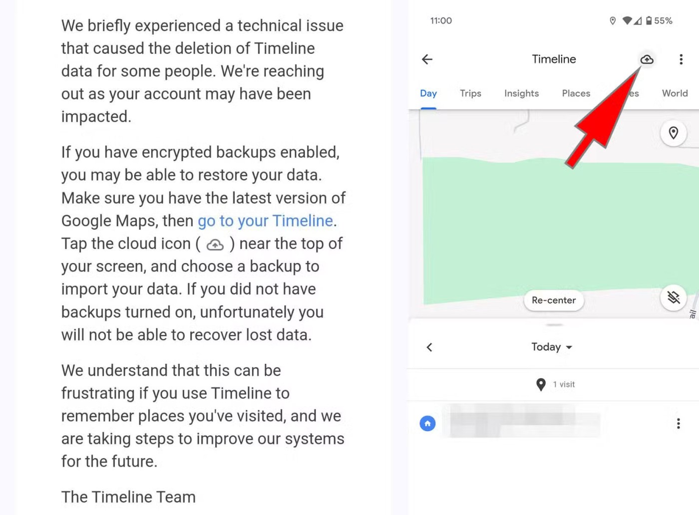 Google Maps exclui histórico de localização de contas de usuários devido a problemas técnicos
