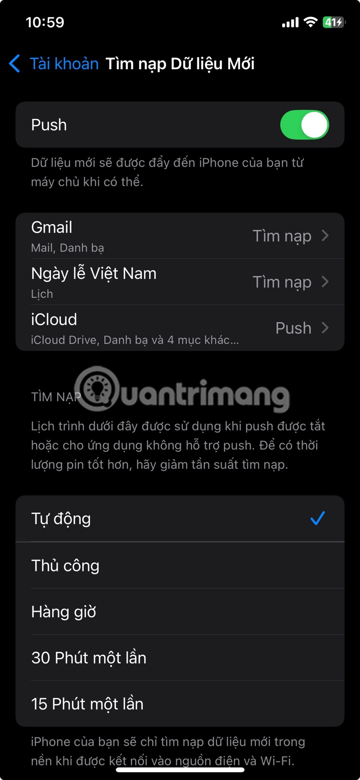 How to fix iPhone email not updating