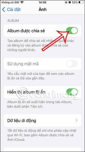 كيفية مشاركة ألبومات الصور على iPhone