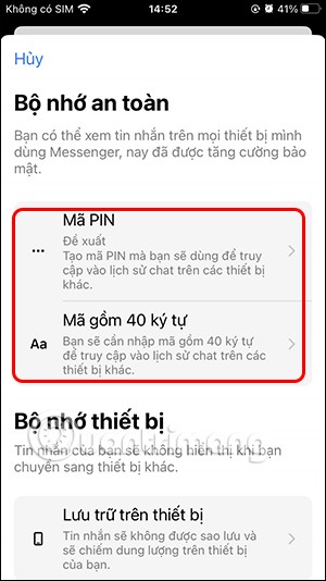 Como habilitar a criptografia de ponta a ponta no Messenger